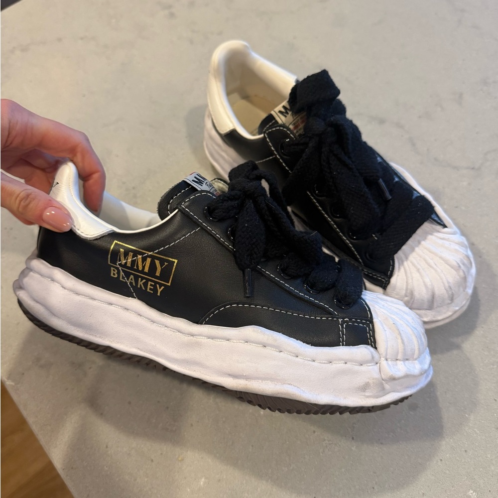 Miharayasuhiro Black and White Sneakers